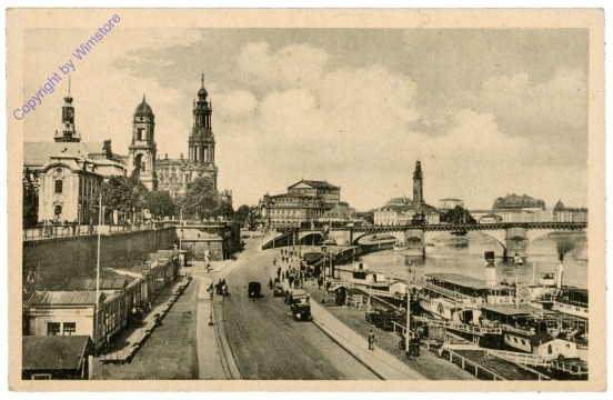Dresden, An der Brühl'schen Terrasse