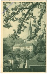 Dresden, Schloß Weesenstein, zur Baumblüte