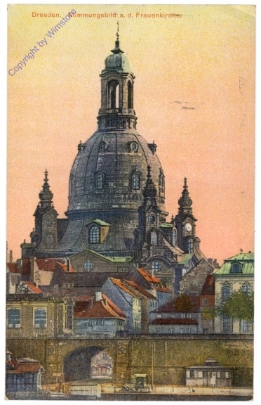 Dresden, Stimmungsbild a.d. Frauenkirche