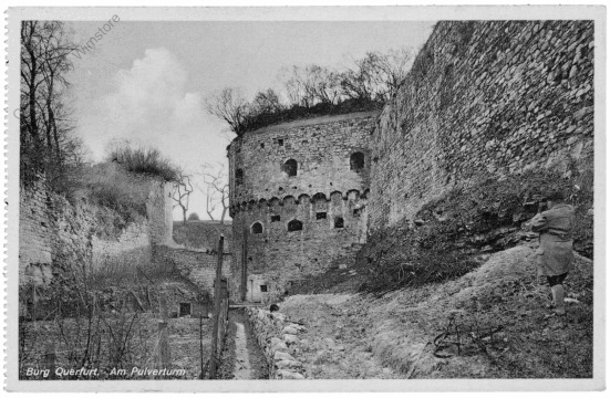 ak201732 Querfurt, Burg, Am Pulverturm