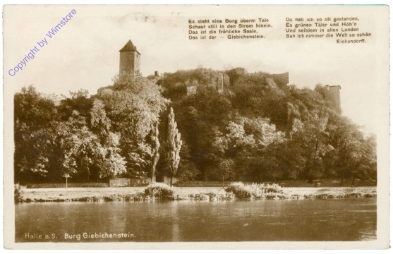 ak201736 Halle a.S., Burg Giebichenstein