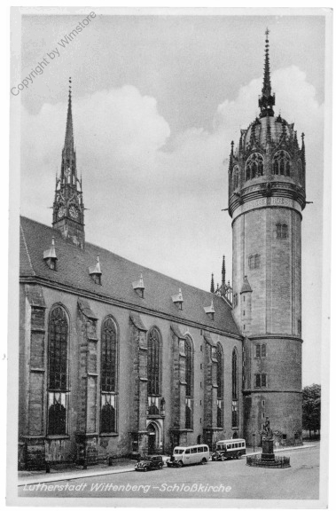 ak201746 Wittenberg, Schloßkirche