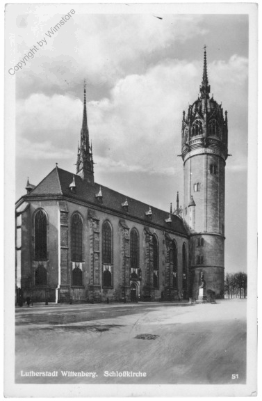 ak201757 Wittenberg, Schlosskirche
