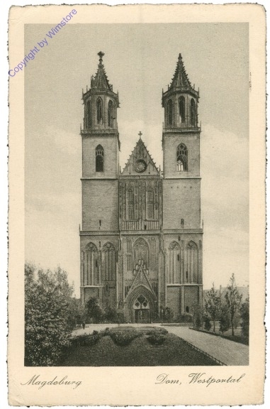 ak201761 Magdeburg, Dom, Westportal