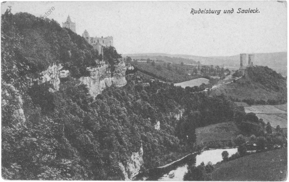 ak201765 Rudelsburg, und Saaleck