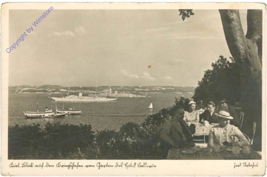 Kiel, Blick auf den Hafen