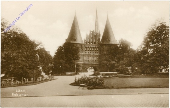 Lübeck. Holstentor