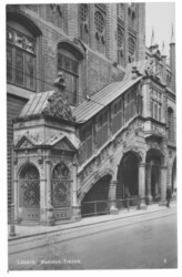 Lübeck, Rathaus-Treppe