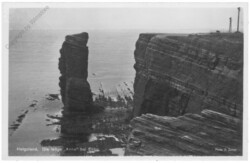 Helgoland, Die Lange Anna bei Ebbe