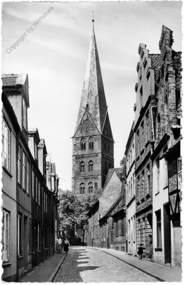 Lübeck, Blick auf St. Aegidien