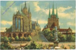 Erfurt, Dom und St. Severikirche