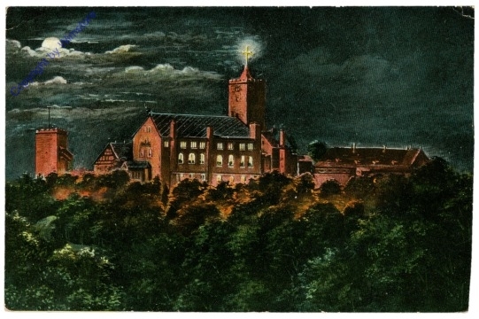Eisenach, Wartburg-Beleuchtung