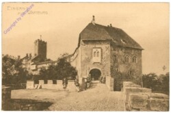 Eisenach, Wartburg, Eingang