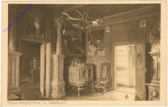Eisenach, Wartburg, Reformationszimmer