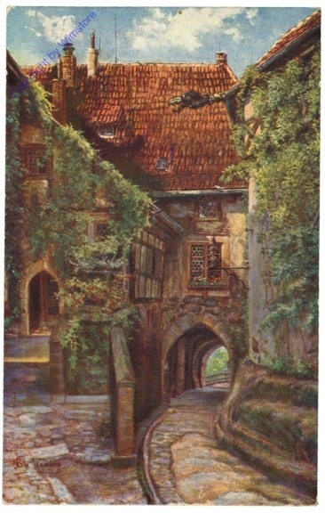 Eisenach, Wartburg, Äußerer Burghof