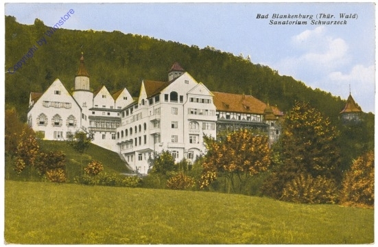 Bad Blankenburg, Sanatorium Schwarzeck