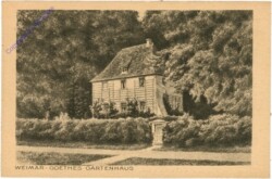 Weimar, Goethes Gartenhaus