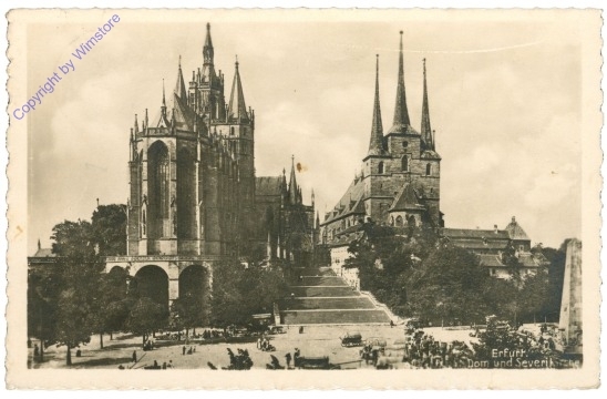Erfurt, Dom mit Severikirche