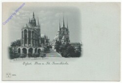 Erfurt, Dom u. St. Severikirche
