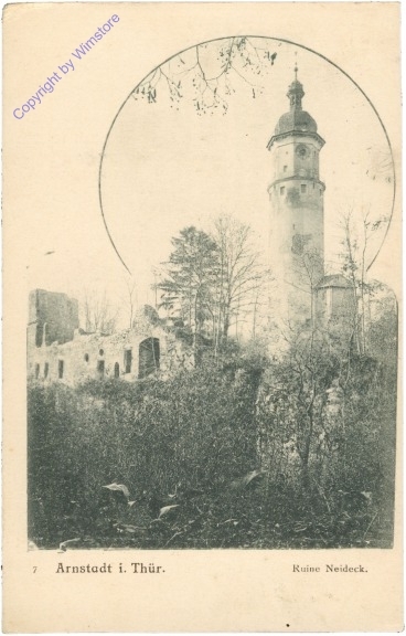Arnstadt, Ruine Neideck