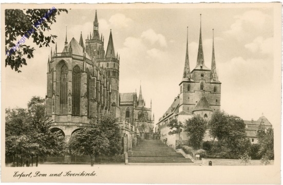 Erfurt, Dom und Severikirche