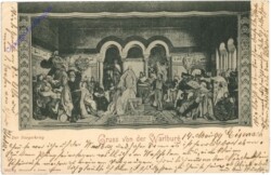 Eisenach, Gruss von der Wartburg