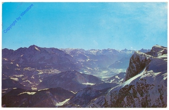 Unterberg-Geiereck, Blick gegen Hoher-Göll