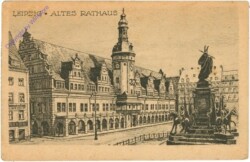 ak201977 Leipzig, Altes Rathaus