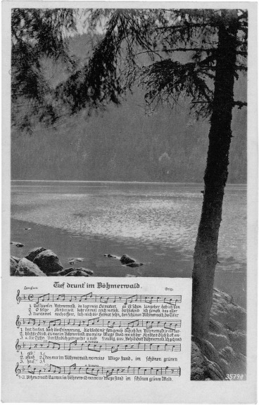 Böhmerwald, Lied