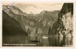Königsee, mit Steinernem Meer und Schönfeldspitze