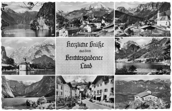 Berchtesgaden, Multiansicht