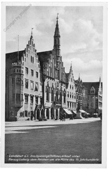 Landshut, Das 3giebelige Rathaus