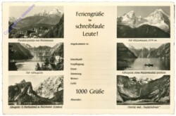 Königsee, Multiansicht