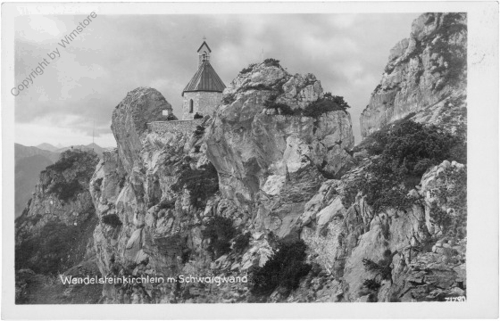 Wendelstein, Kirchlein mit Schwaigwand