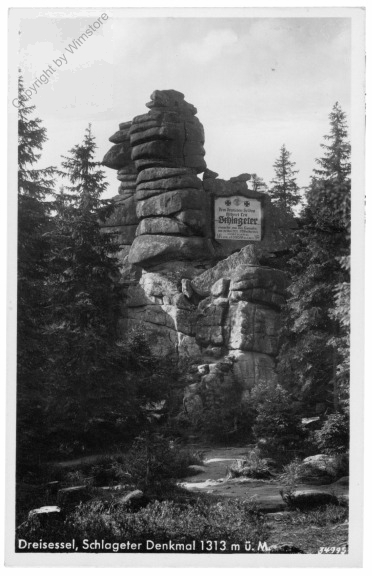 ak202031 Dreisessel, Schlageter Denkmal
