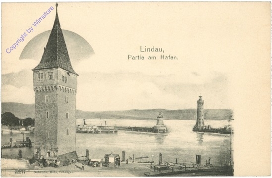 Lindau, Partie am Hafen