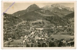 Berchtesgaden, mit Untersberg