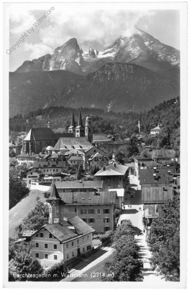 Berchtesgaden, mit Watzmann