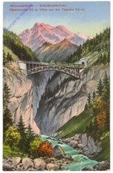 ak202105 Mittenwaldbahn, Schloßbachbrücke
