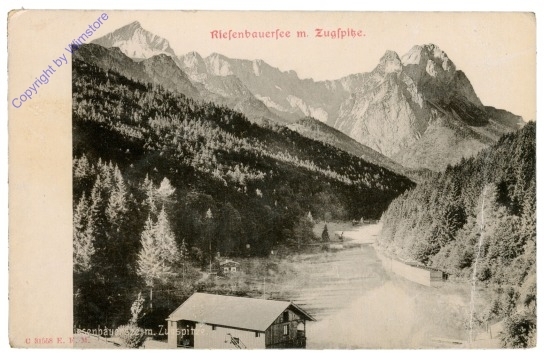 ak202117 Riesenbauersee, mit Zugspitze