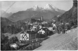 Berchtesgaden, vom Malerhügel mit Watzmann