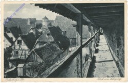 ak202119 Rothenburg, Blick vom Wehrgang