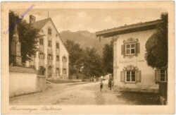 ak202135 Oberammergau, Dorfstraße