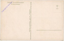 ak202141a Neuschwandstein, Schloss, Wohnzimmer