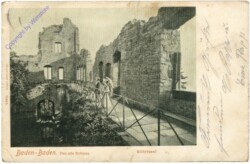 Baden-Baden, Das alte Schloss, Rittersaal