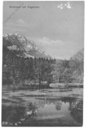 ak202149 Badersee, mit Zugspitze