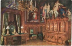 ak202172 Neuschwanstein, Schloss, Arbeitszimmer