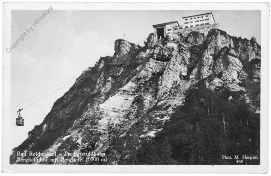 Bad Reichenhall, Predigtstuhlbahn