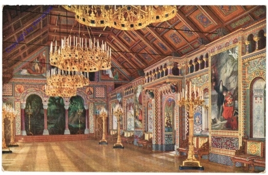 ak202191 Neuschwanstein, Schloss, Sängersaal
