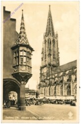 ak202192 Freiburg i. Br., Münster u. Erker